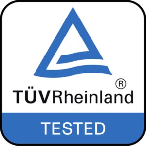 TUV Rheinland Logo tested Solaxess